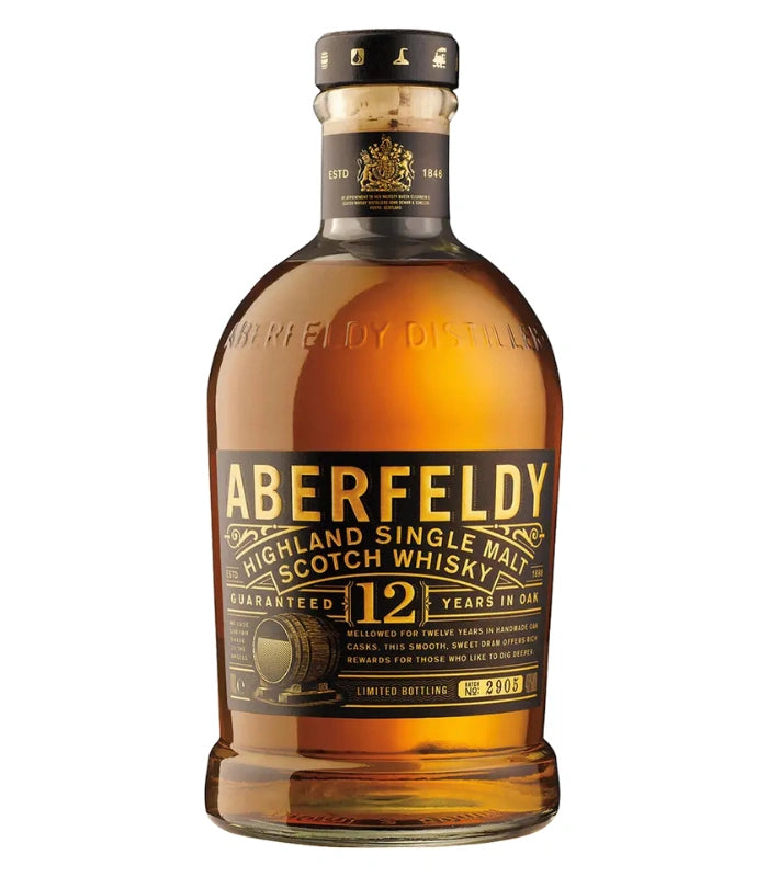 Aberfeldy 12 Year Old Single Malt Whisky | The Barrel Tap