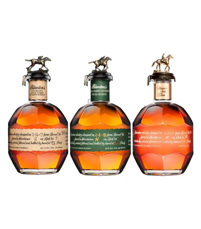 Blanton's Original Single Barrel, Special Reserve & Gold Edition Blanton's Original Single Barrel, Special Reserve & Gold Edition