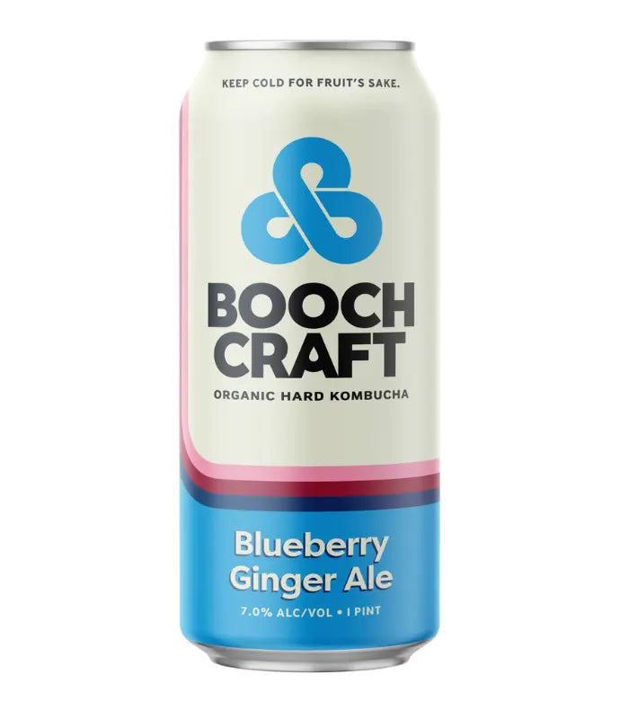 BoochCraft Blueberry Ginger Ale Hard Kombucha | The Barrel Tap