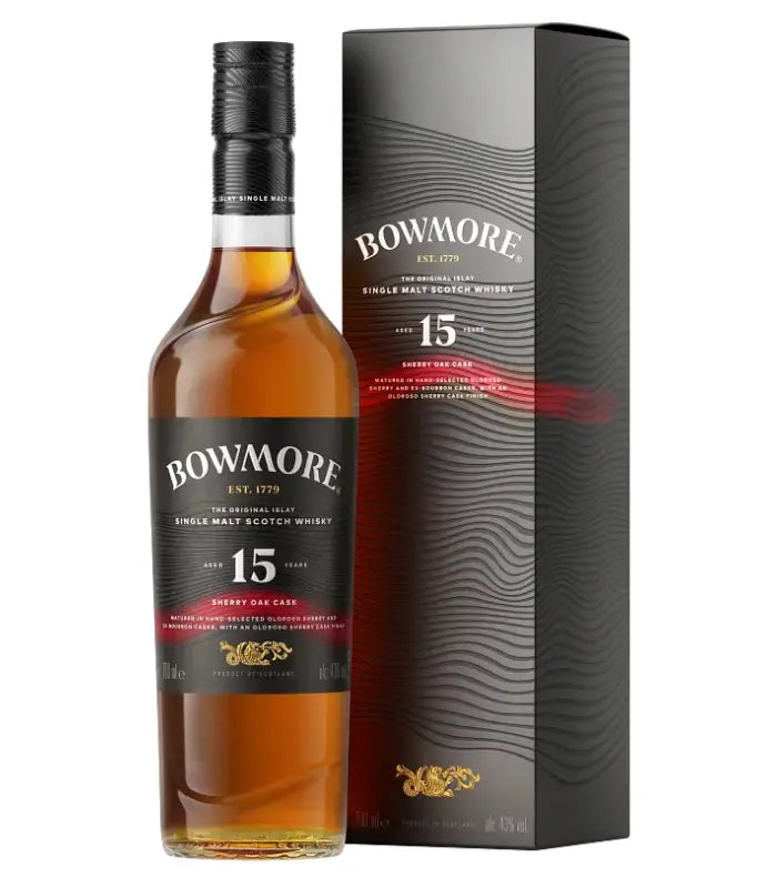 Bowmore 15 Year Sherry Oak Single Malt Scotch Whisky | The Barrel Tap