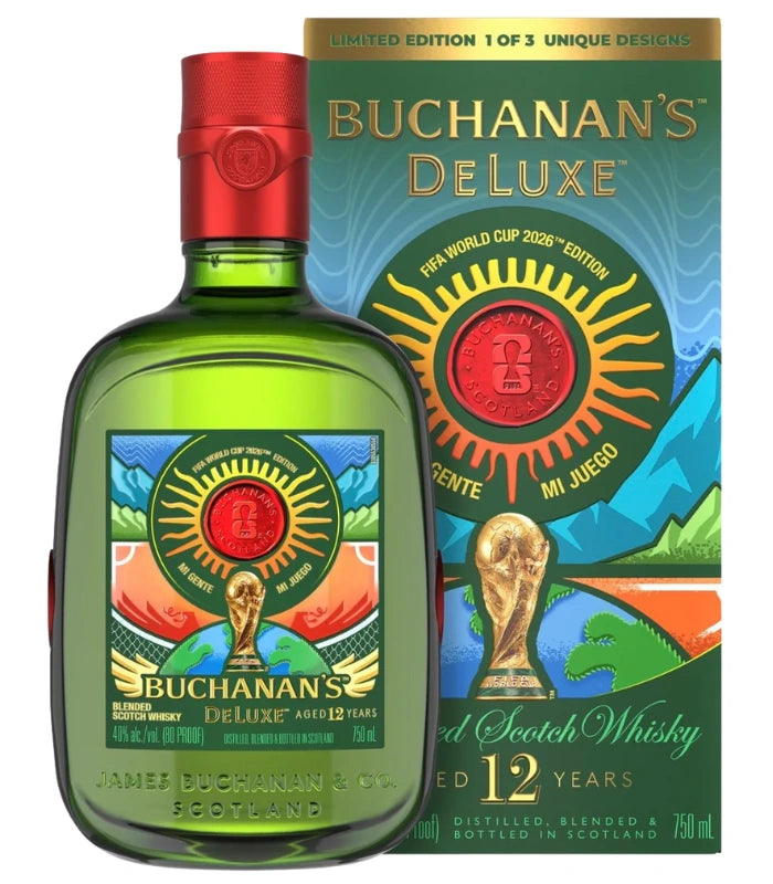 Buchanan's Deluxe 12 Year Limited Edition 1 of 3 FIFA World Cup