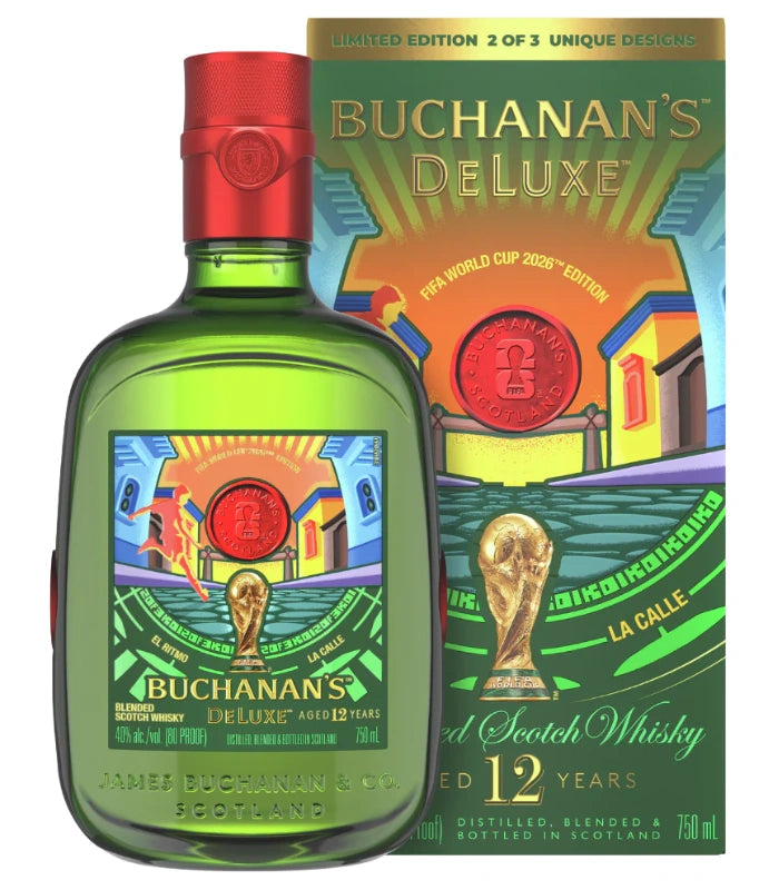 Buchanan's Deluxe 12 Year Limited Edition 2 of 3 FIFA World Cup