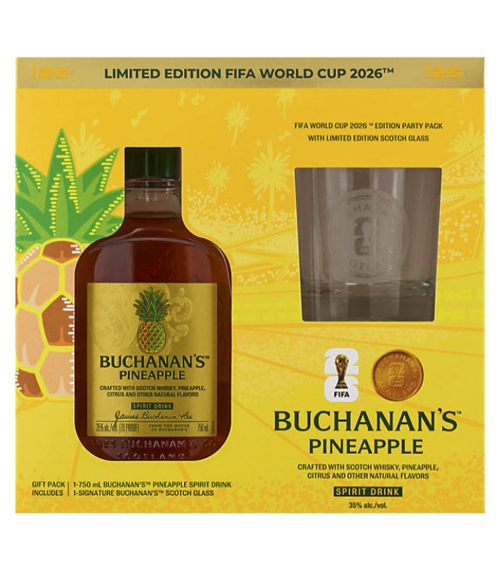 Buchanan's Pineapple FIFA World Cup 2026 Gift Set | The Barrel Tap