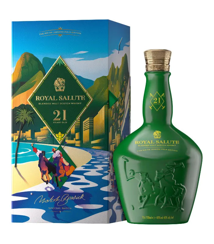 Chivas Royal Salute 21 Year Rio de Janeiro Polo Edition Scotch Chivas Royal Salute 21 Year Rio de Janeiro Polo Edition Scotch