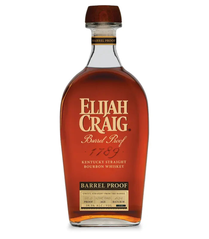 Elijah Craig Barrel Proof Batch A124 bottle
