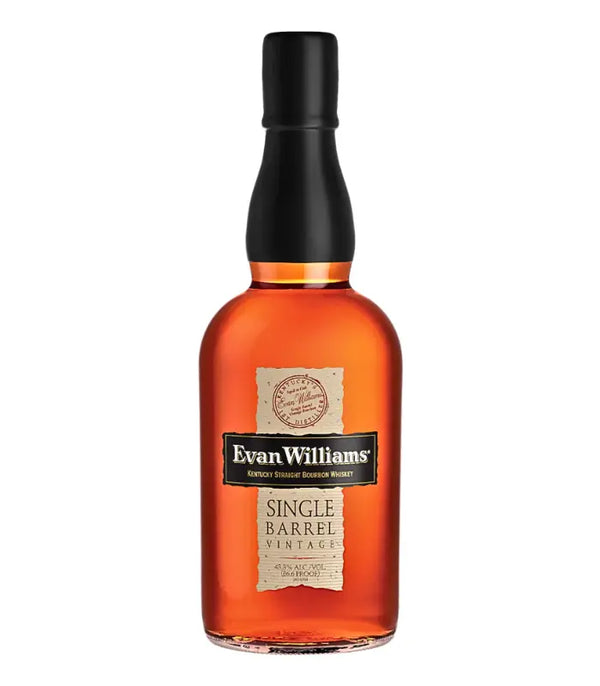 Evan Williams Single Barrel bottle