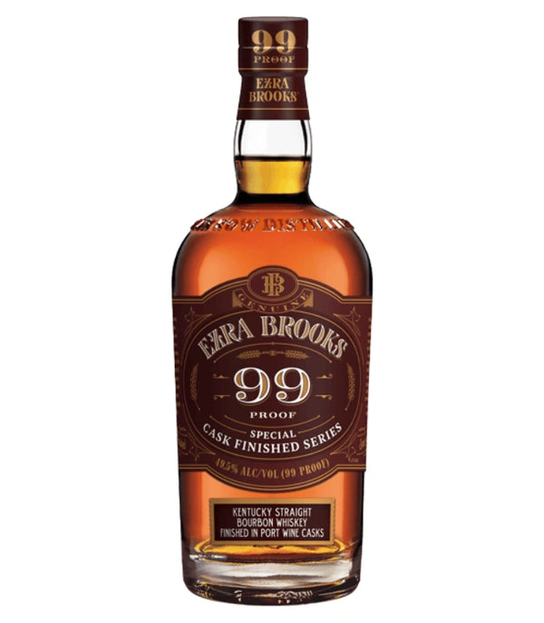 Ezra Brooks 99 Bourbon Finished in Port Wine Casks | The Barrel Tap
