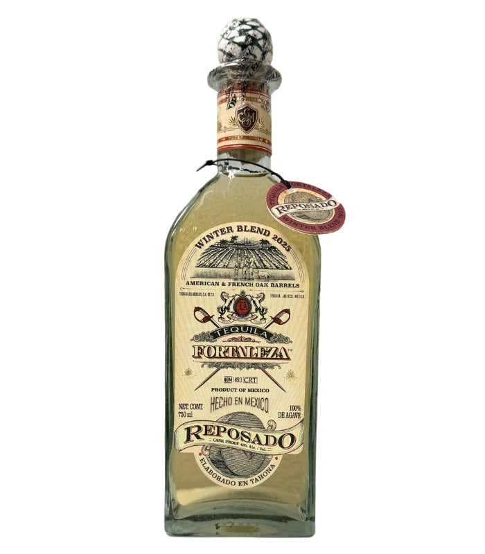 Fortaleza Reposado Tequila Winter Blend 2025 | The Barrel Tap