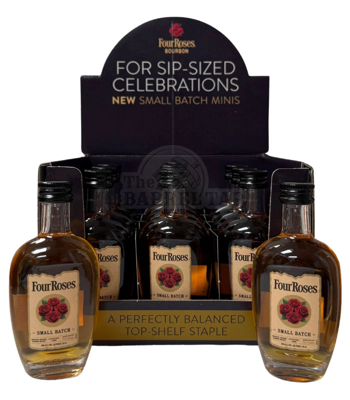 Small Batch Four Roses Bourbon Gift - Set | Whiskey Ice with – (12
