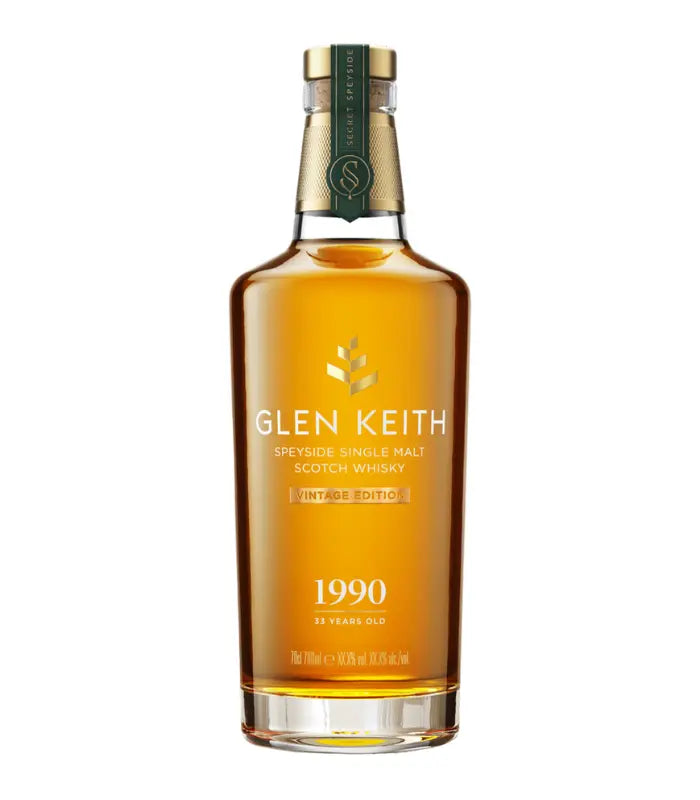 Glen Keith 1990 Vintage Scotch Whisky | The Barrel Tap