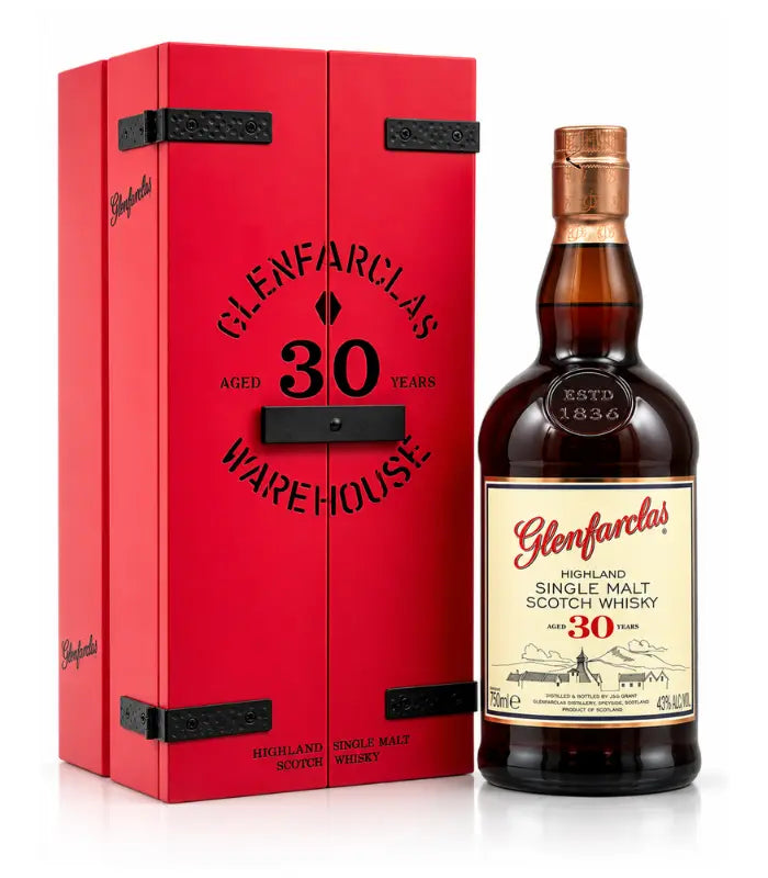 Glenfarclas 30年 シングルモルトウイスキー箱 Glenfarclas 30Year Single Malt Scotch Whiskey | The Barrel Tap
