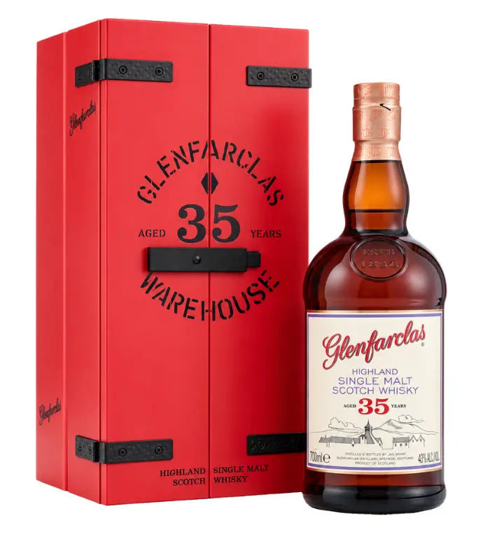 ウイスキー Glenfarclas 35 Years Old Glenfarclas 35 Year Single Malt Scotch Whiskey | The Barrel Tap