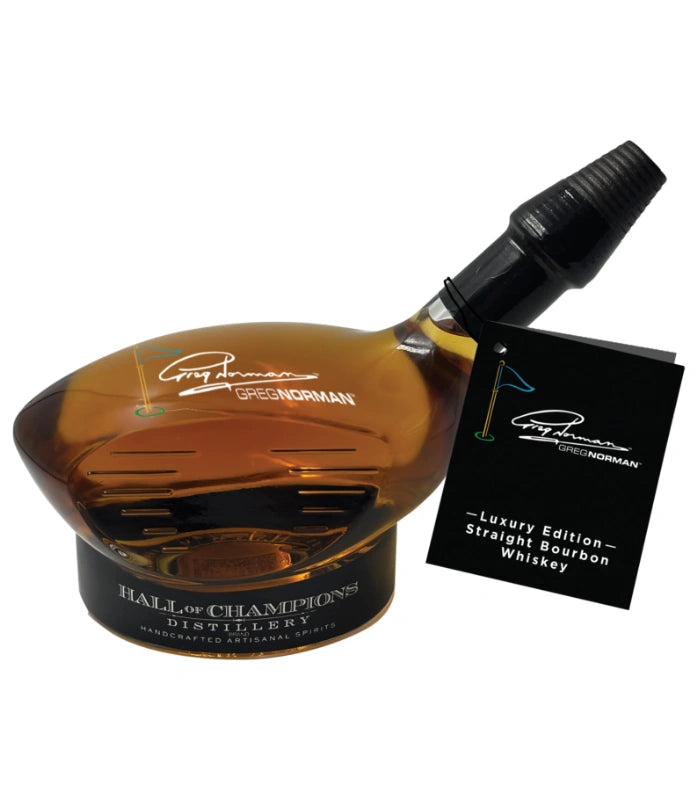 Hall of Champions Greg Norman Golf Decanter Luxury Edition Bourbon