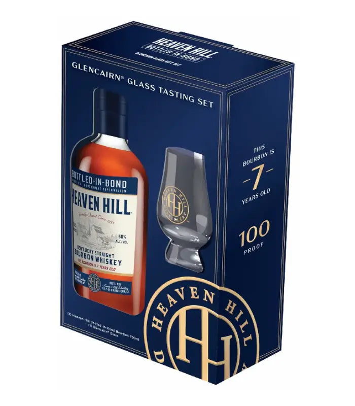 Heaven Hill 7 Year Old Bourbon Gift Set W/ Glencairn | The Barrel Tap Heaven Hill 7 Year Old Bourbon Gift Set W/ Glencairn | The Barrel Tap