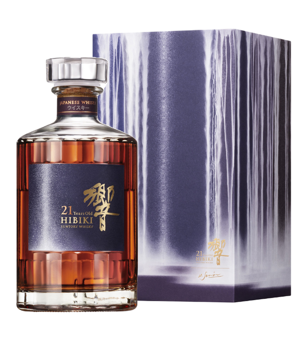 Hibiki 21 Years Old 日本のウイスキー Hibiki 21 Years Old Hiroshi Senju Limited Edition Japanese Whisky