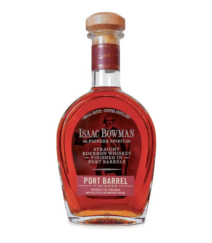 Isaac Bowman Port Barrel Finished Virginia Straight Bourbon Whiskey