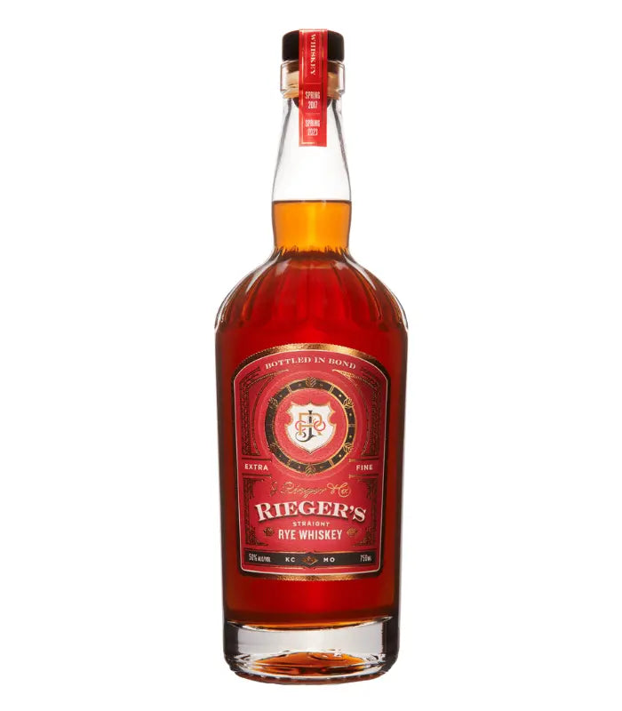 J Reiger's 6 Year Bottled in Bond Straight Rye Whiskey 750mL