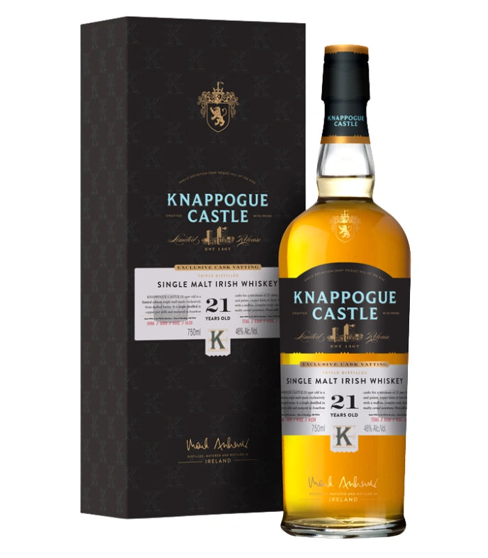 Knappogue Castle 21 Year Single Malt Irish Whiskey | The Barrel Tap