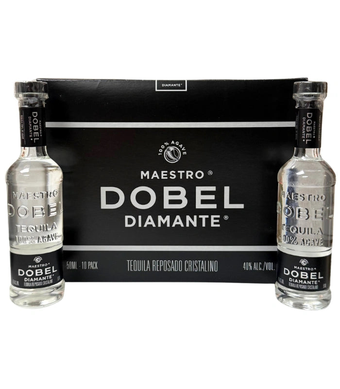 Maestro Dobel Diamante Tequila Cristalino Reposado Minis – The