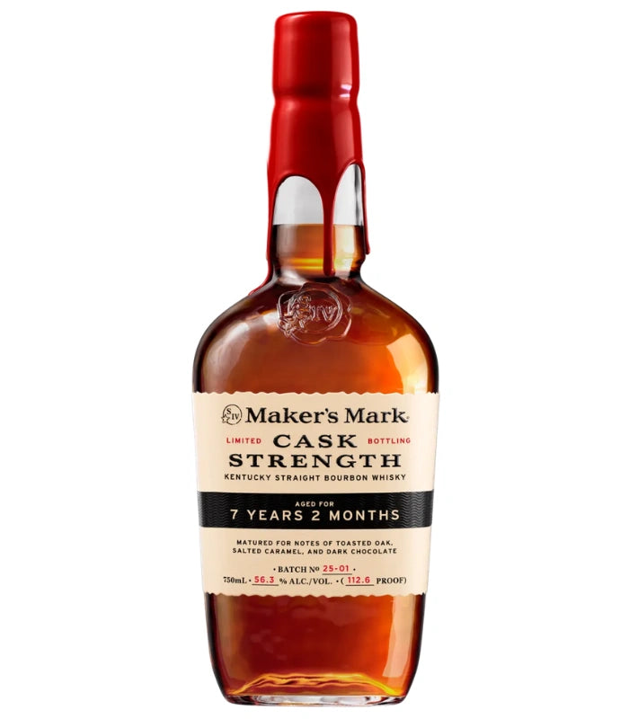 Maker's Mark Cask Strength 750ml 54.4%珍品 Maker's Mark Cask Strength 7 Year Bourbon | The Barrel Tap