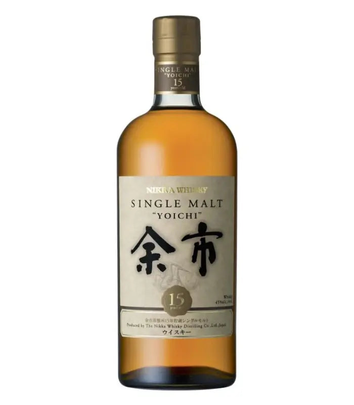 Nikka Yoichi 15 Year Single Malt Japanese Whisky 750mL