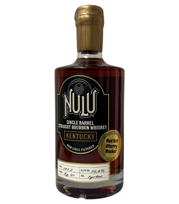 Nulu Single Barrel Bourbon 'Red Hot Cherry Rocket' 141.2 Proof