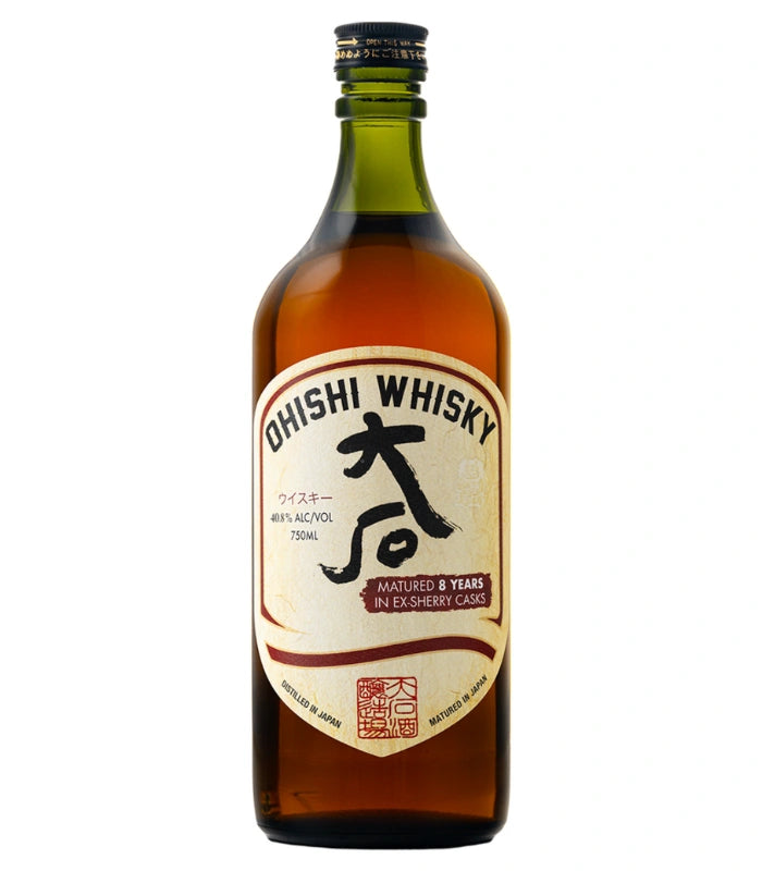 ウイスキー WHISKY Ohishi 8 Year Ex-Sherry Cask Japanese Whisky | The Barrel Tap