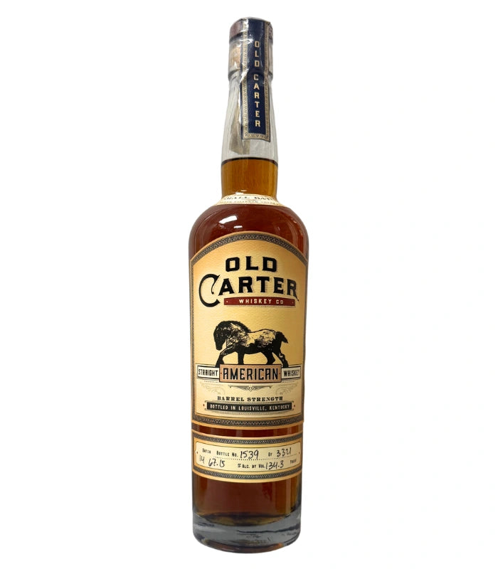 Old Carter Straight American Whiskey Small Batch 14