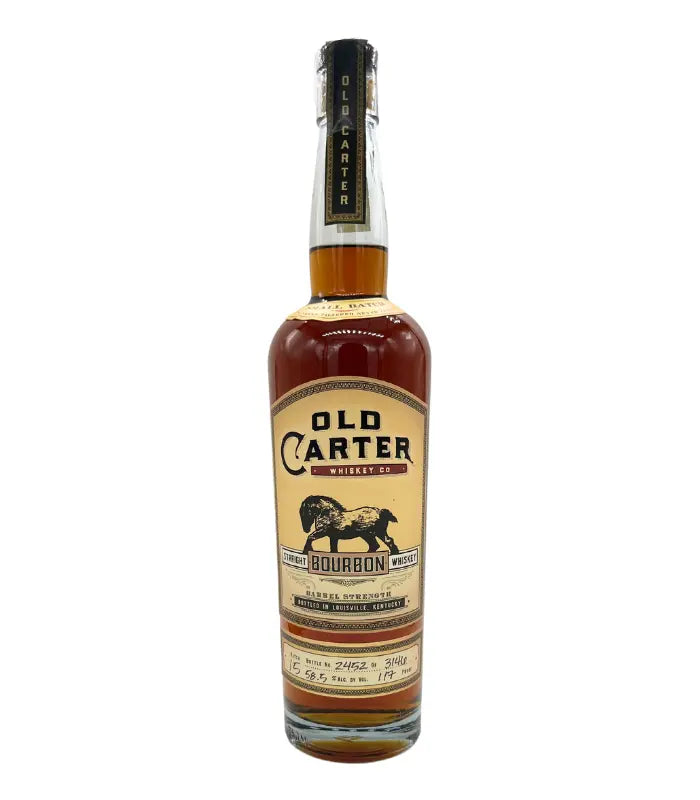 Old Carter Straight Bourbon Whiskey Small Batch 15