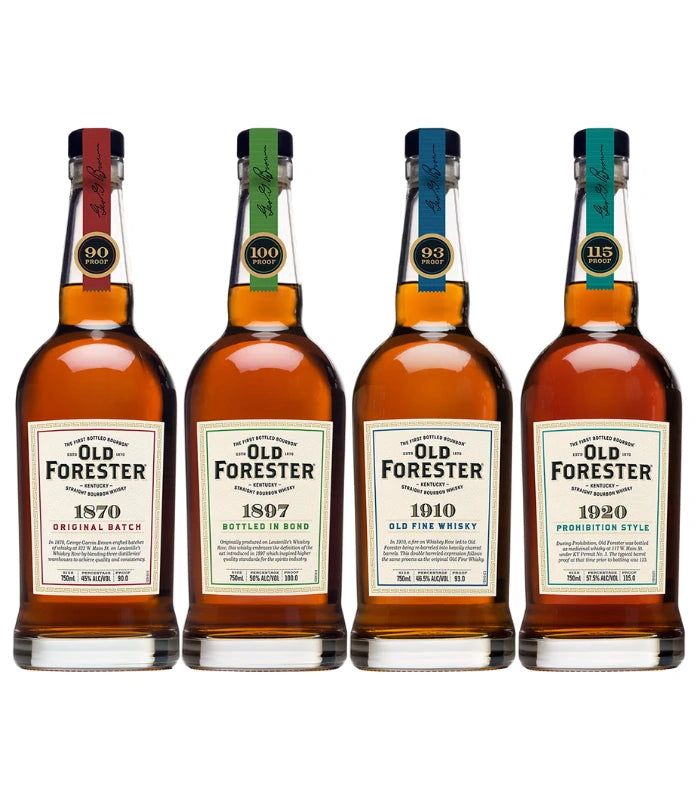 Old Forester Kentucky Straight Bourbon Whisky Bundle | The Barrel Tap