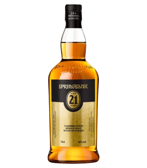 SPRINGBANK 21年 ウイスキー 700ml Springbank 21 Year Single Malt Scotch Whisky | The Barrel Tap