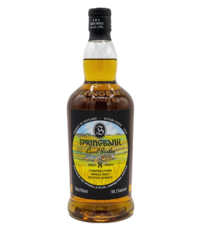 Springbank Local Barley 8 Year Scotch Whisky 2025 | The Barrel Tap Springbank Local Barley 8 Year Scotch Whisky 2025 | The Barrel Tap
