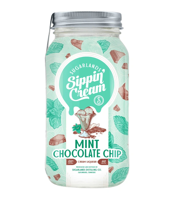 Sugarlands Mint Chocolate Chip Sippin' Cream Liqueur | The Barrel Tap