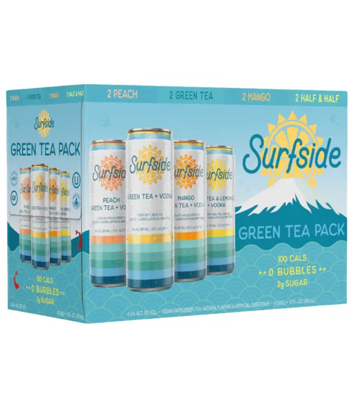 Buy Surfside Green Tea Variety 8PK Online | TheBarrelTap – The