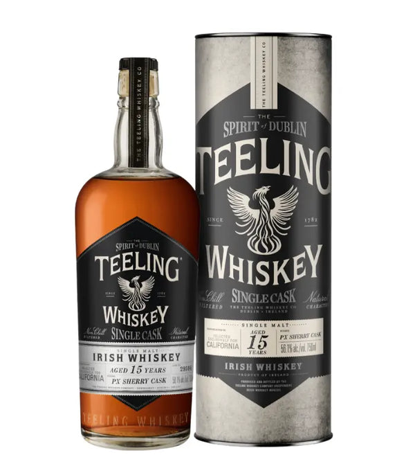 Teeling 15 Year Old PX Sherry Single Cask California Edition | The