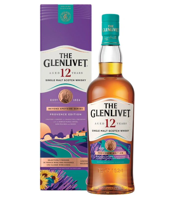 The Glenlivet 12 Year Provence Edition Scotch Whisky | The Barrel Tap