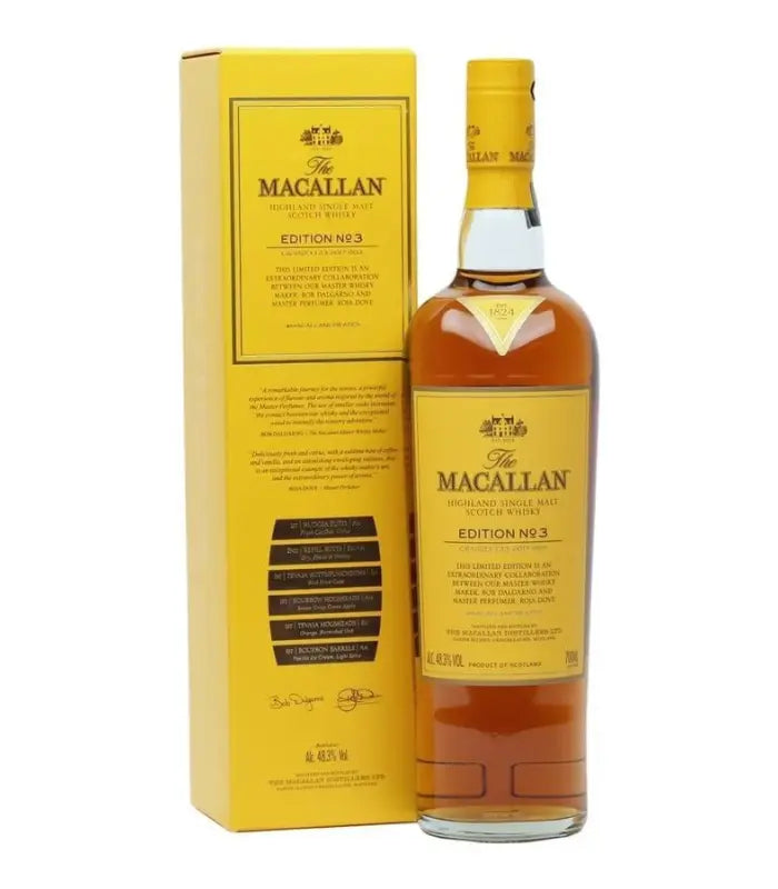 The Macallan Edition No.3、4、5、6 The Macallan Edition No. 3 Single Malt Scotch – The Barrel Tap