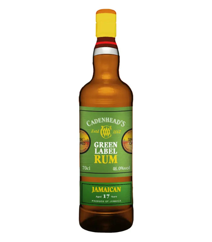 WM Cadenhead's Green Label 17 Year Jamaican Rum 750mL