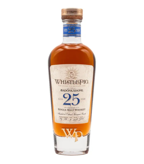 WhistlePig Badönkådonk 25 Year Single Malt Whiskey | The Barrel Tap