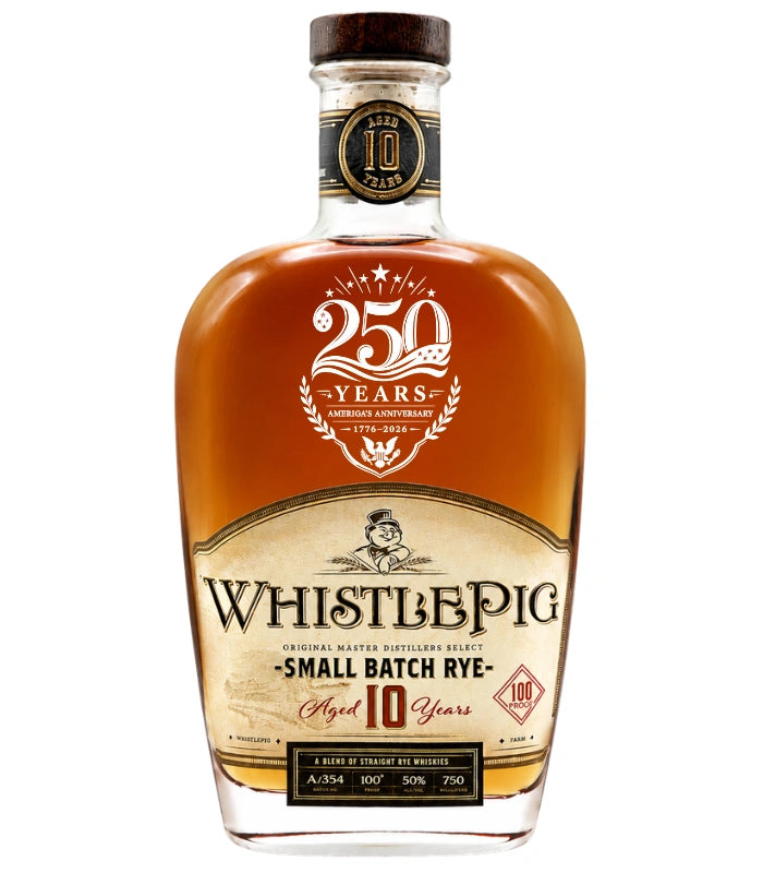WhistlePig 10 Year Rye Whiskey America's 250th Anniversary Edition