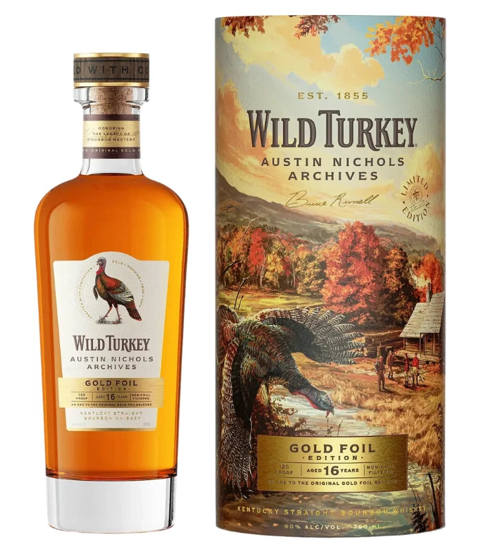 Wild Turkey 16 Year Austin Nichols Archives Gold Foil Edition
