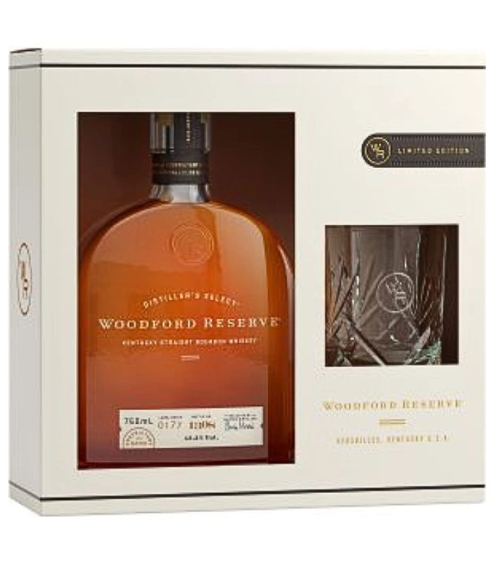 Woodford Reserve Bourbon Gift Set W/ Rock Glass | The Barrel Tap