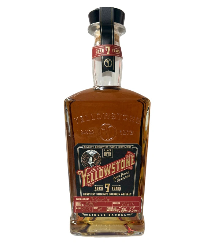 Yellowstone 7 Year Private Single Barrel Select Bourbon Yellowstone 7 Year Private Single Barrel Select Bourbon