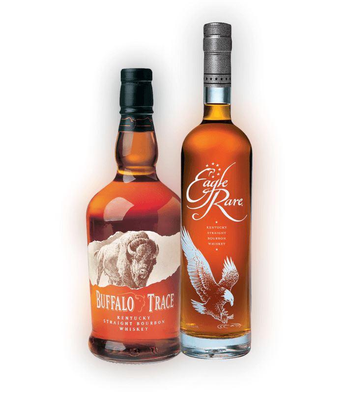 Buy Buffalo Trace & Eagle Rare Bourbon Whiskey Bundle Online - The Barrel Tap Online Liquor Delivered