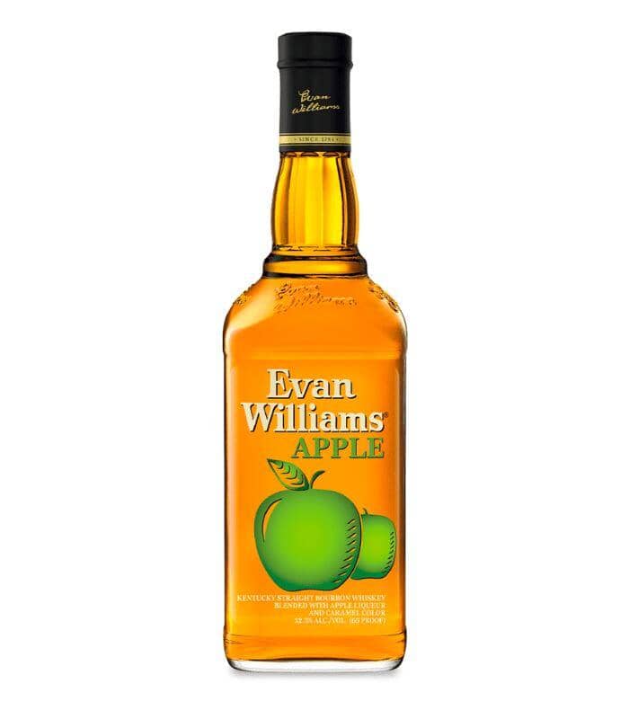 Buy Evan Williams Apple Kentucky Straight Bourbon Whiskey 750mL Online - The Barrel Tap Online Liquor Delivered