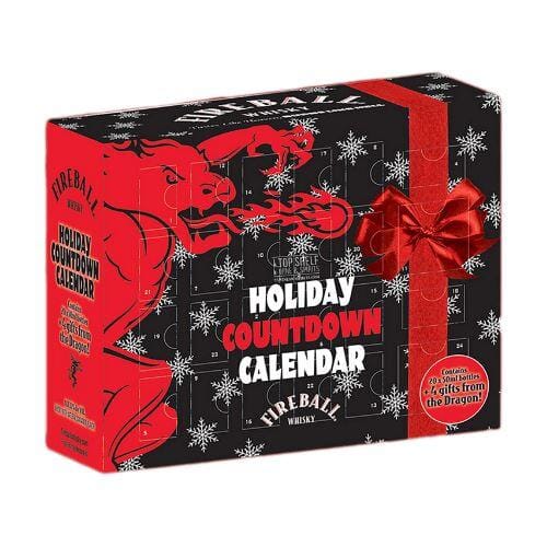 Buy Fireball Holiday Countdown Calendar 20/50ml Online - The Barrel Tap Online Liquor Delivered