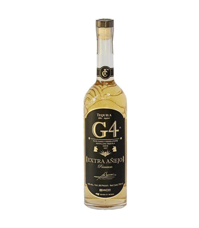 Buy G4 Extra Anejo Tequila 750mL Online - The Barrel Tap Online Liquor Delivered