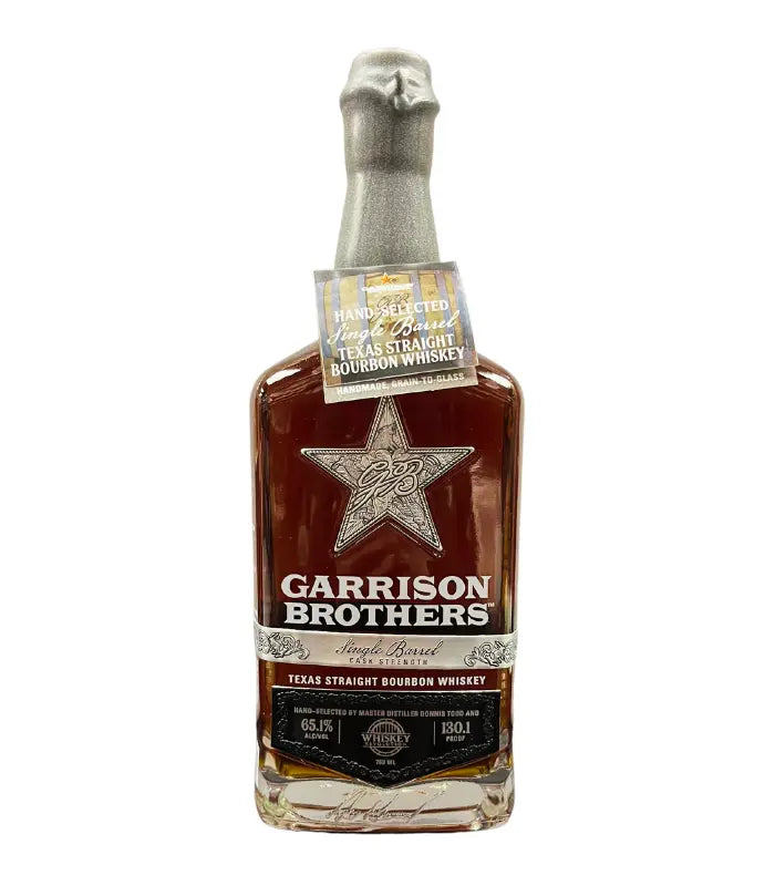 【未開封】 Garrison Brothers Whiskey 750ml Garrison Brothers Single Barrel Bourbon Whiskey — Rare Tequilas