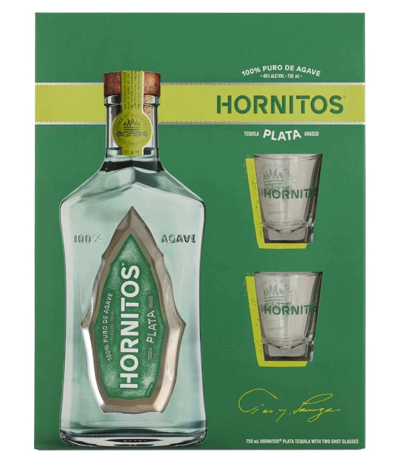 Buy Hornitos Plata Tequila Gift Set Online - The Barrel Tap Online Liquor Delivered
