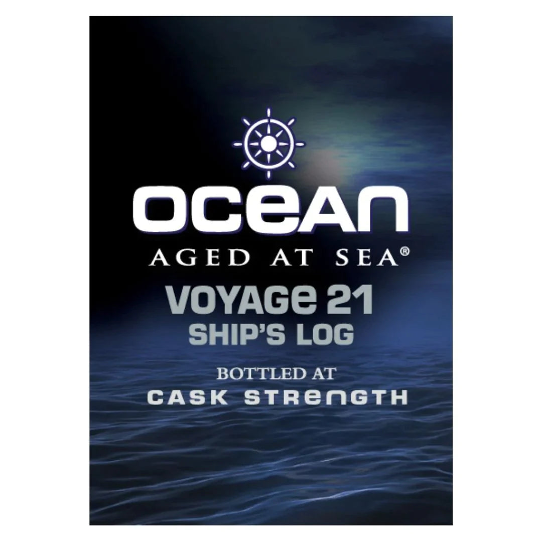 Buy Jefferson’s Ocean Aged At Sea Voyage 21 Cask Strength 750mL Online - The Barrel Tap Online Liquor Delivered